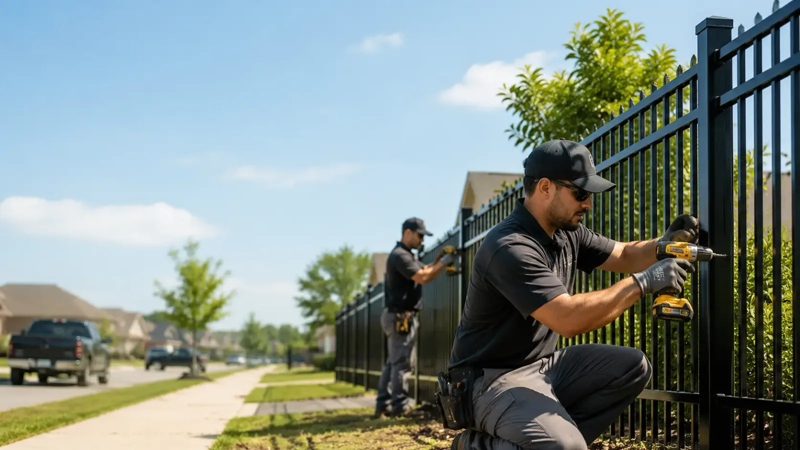 Metal Fence Installation in Bridgewater, VA